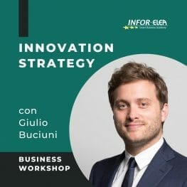 Innovation strategy Business Workshop tenuto dal docente Giulio Buciuni del Master in Business Management di INFOR ELEA