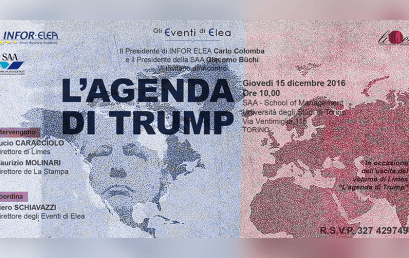 15 dicembre 2016 – Evento Elea – Torino – L’Agenda di Trump