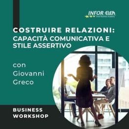 Business Workshop-Costruire relazioni con Giovanni Greco