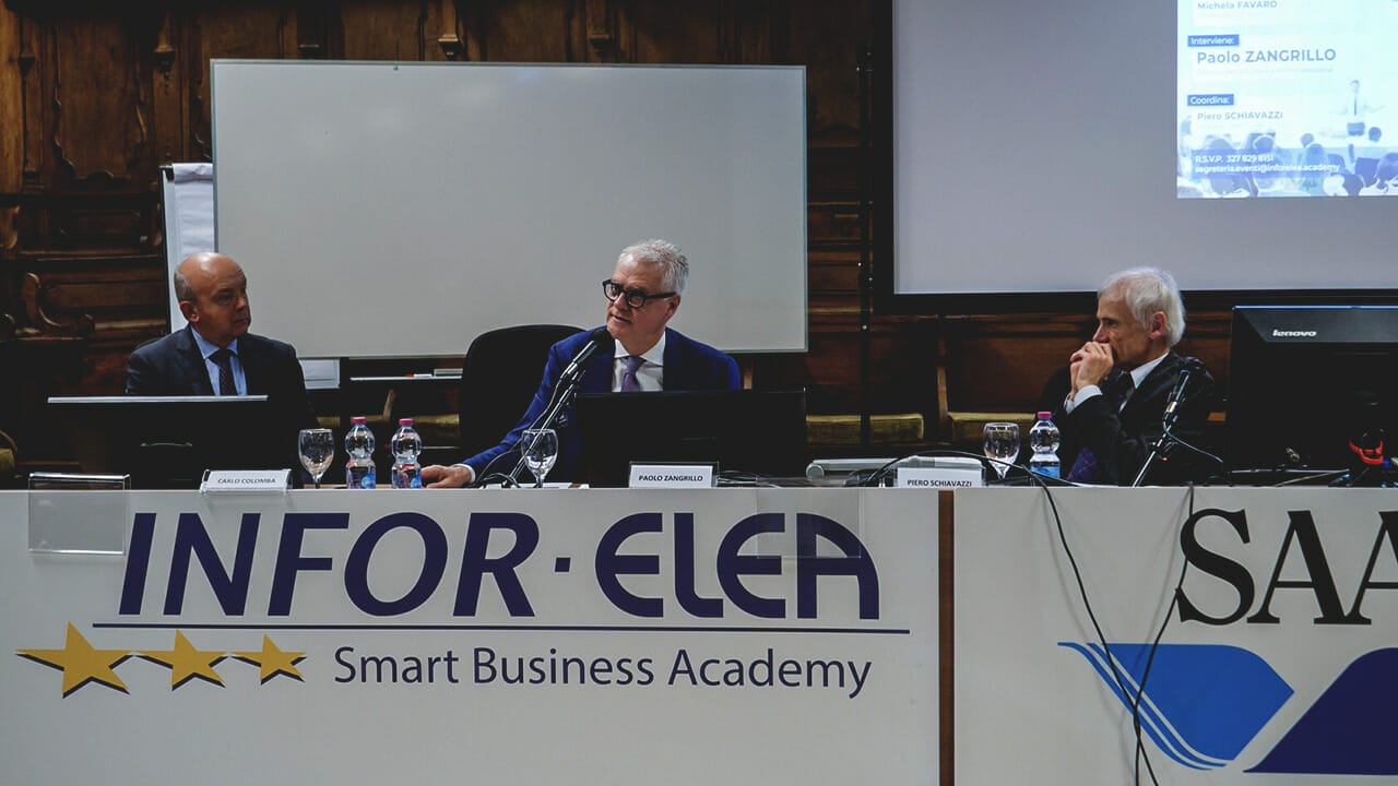 14 aprile 2023 | Il Ministro Zangrillo partecipa all’evento di Elea “Pubblica amministrazione e cultura d’impresa. La sfida della formazione”
